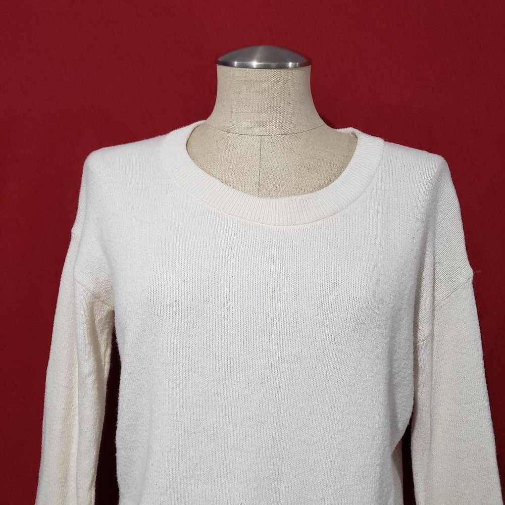 Madewell White off Sweater Cotton Blend XXS - Picture 3 of 12